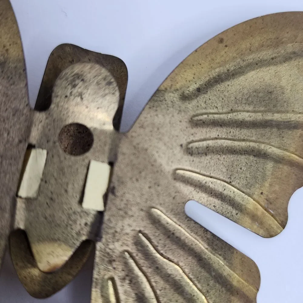 Decorative Wall Butterflies Lightweight Metal - Set‎ of 2